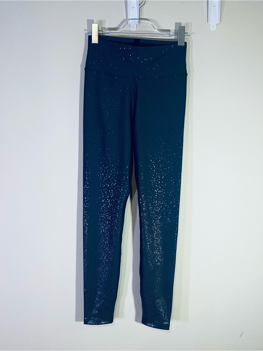 Peloton Black Sparkle High-Rise Leggings